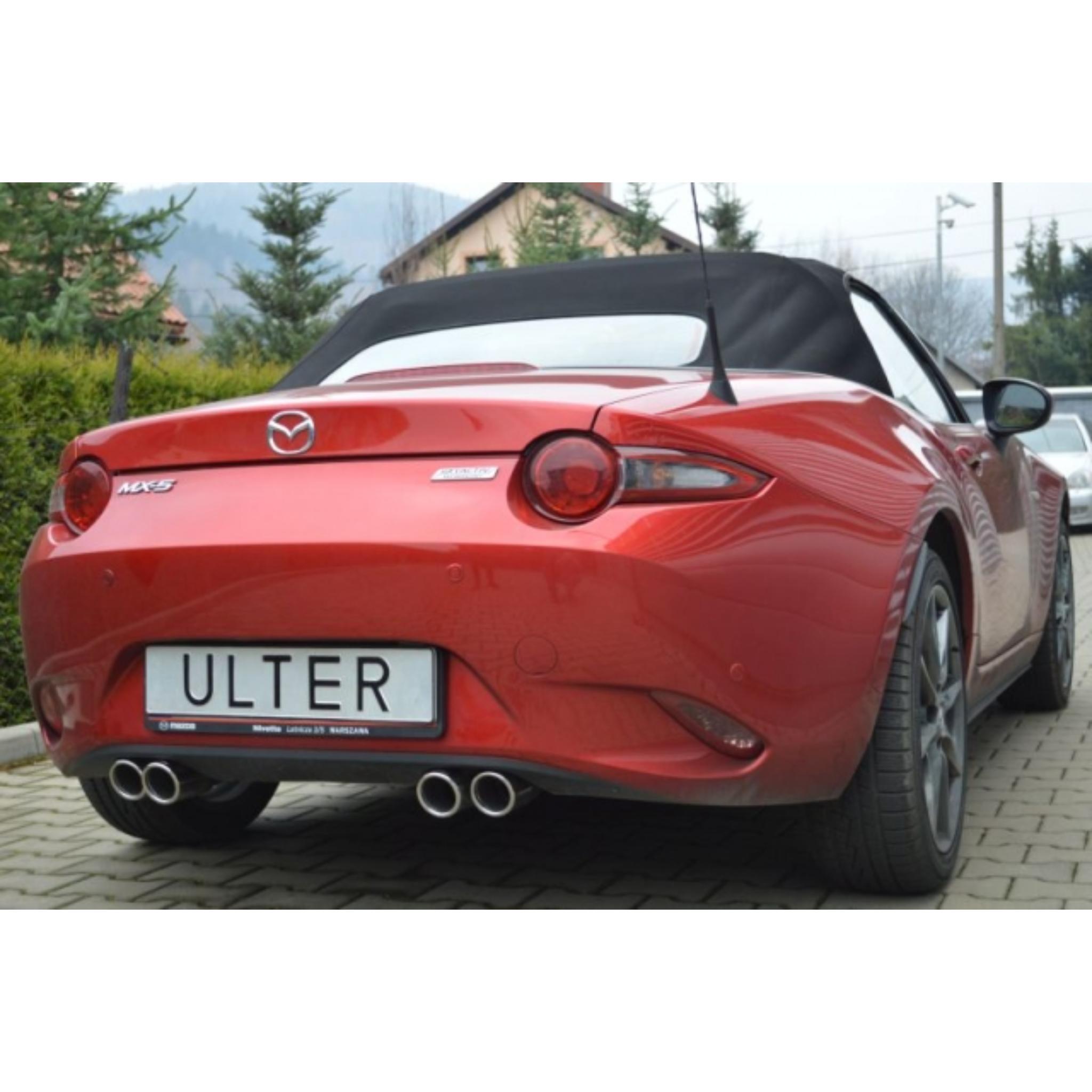 Ulter uitlaat DUET PREMIUM voor MAZDA MX5 type ND (2014-2024) 116-413/70RS P