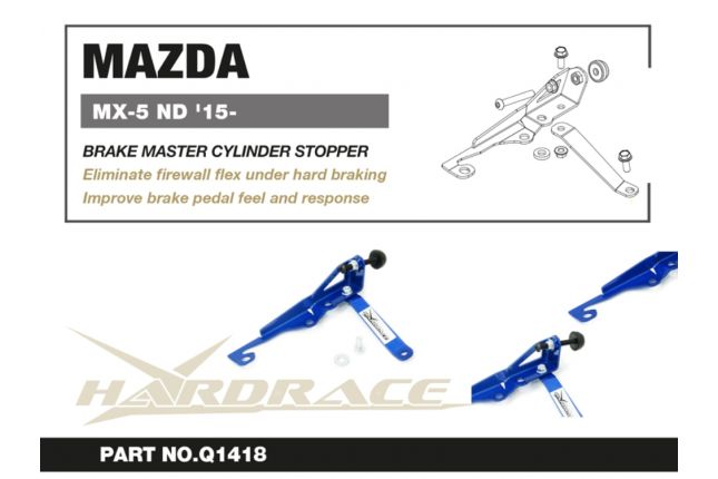 Hardrace remhoofdcilinderstopper MX-5 ND/RF