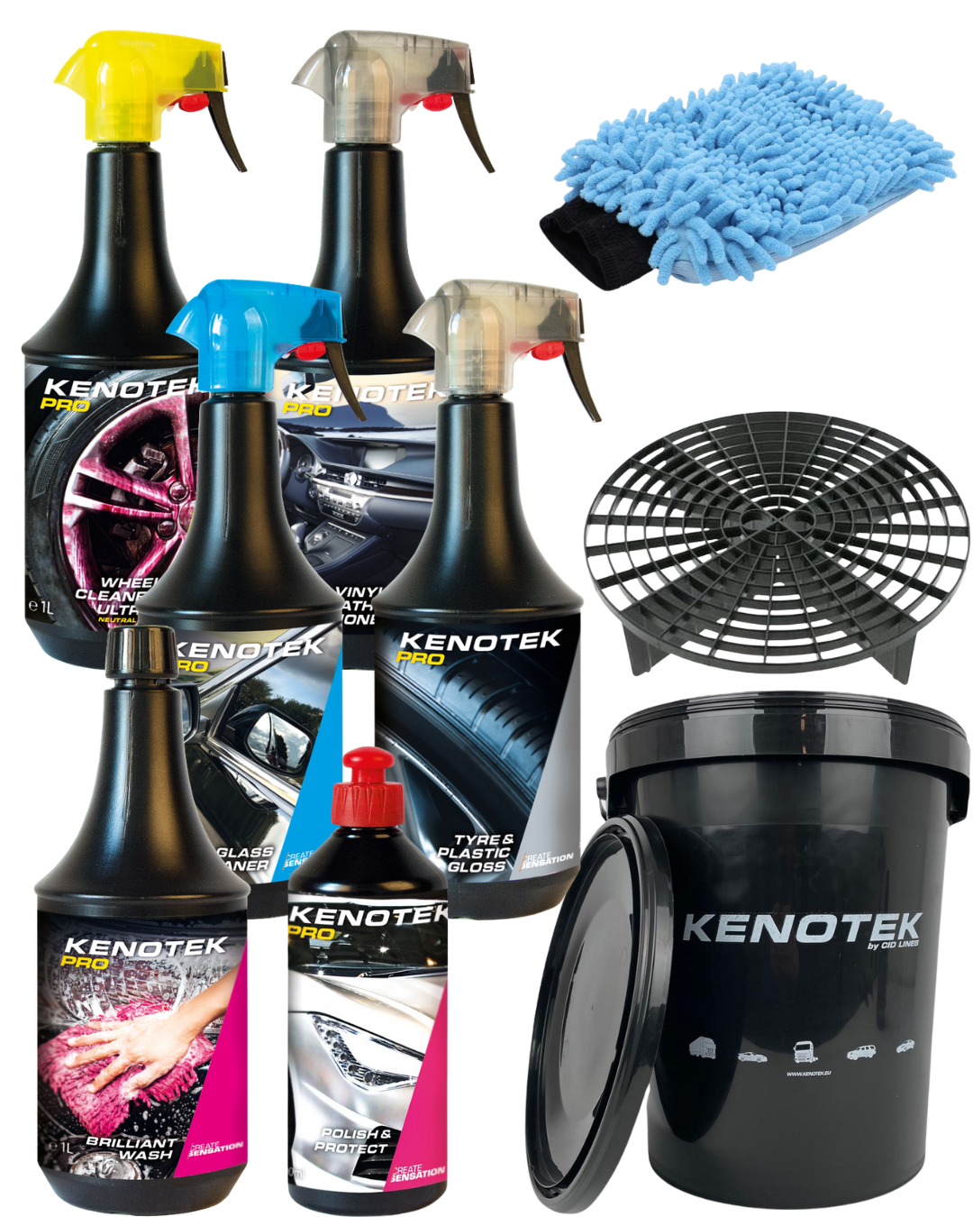 Kenotek Premium Care pakket met emmer