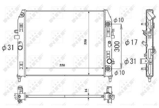 Radiateur voor manuele versnellingsbak MX-5 NC