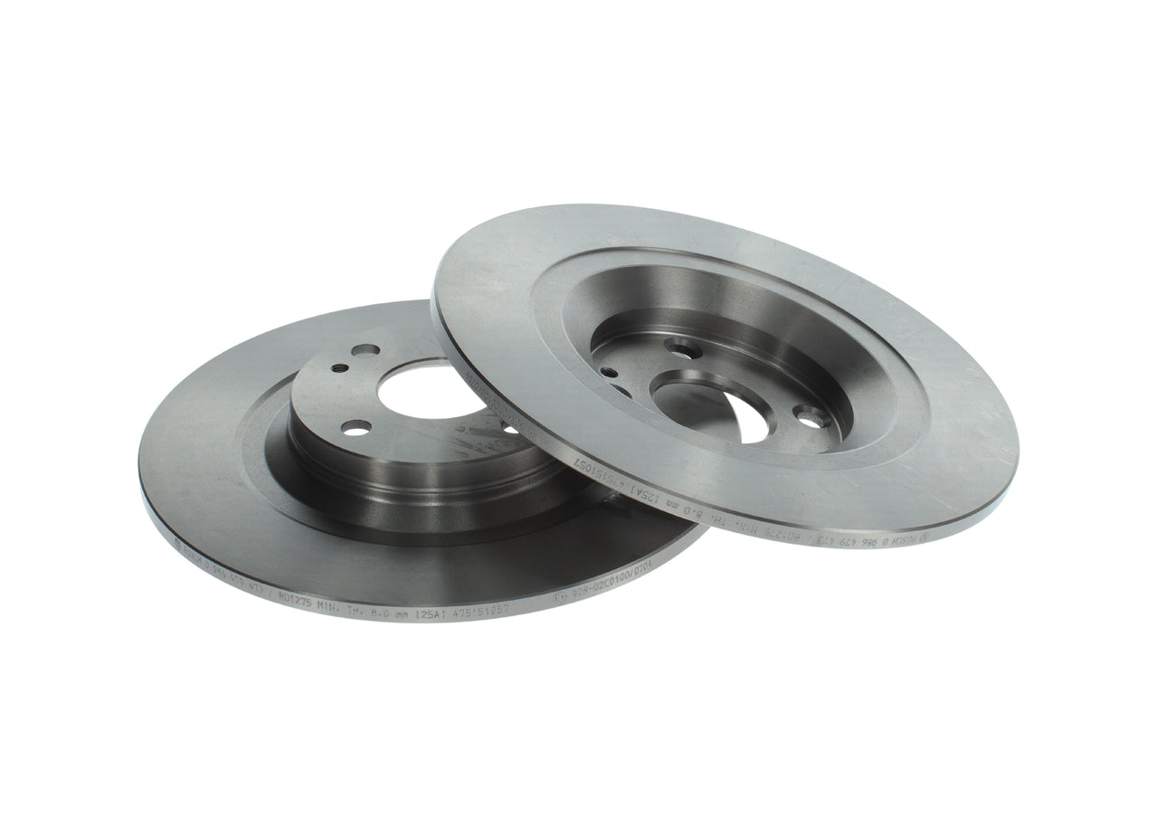 Remschijven Achteras NB Buitendiameter: 276 mm