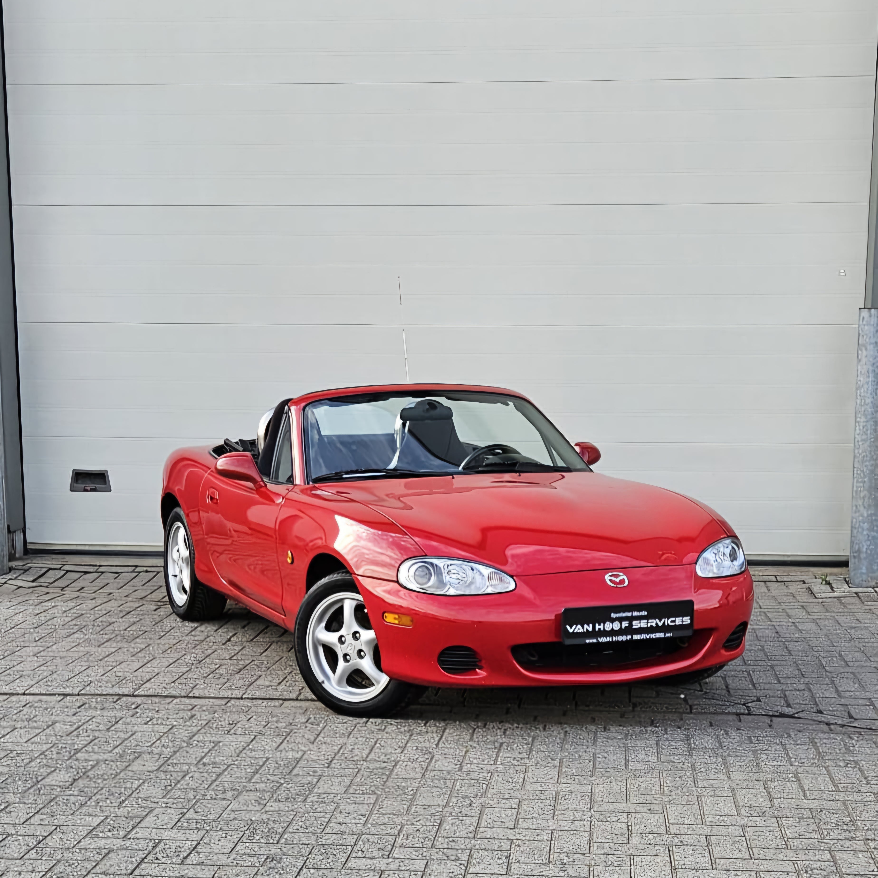 Mazda MX-5 NB in de kleur Grace Green