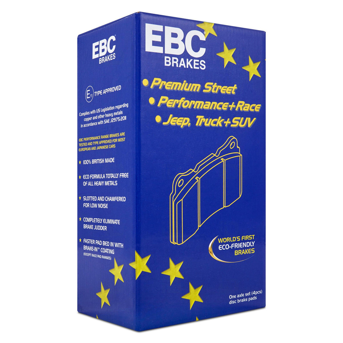 EBC Yellowstuff remblokken achter MX-5 NC/ND/RF