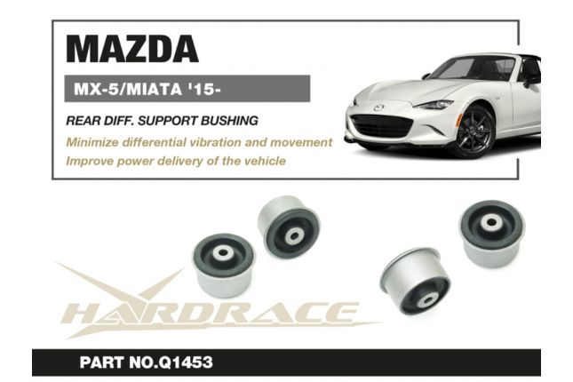 Hardrace achterdifferentieelsteunbus  MX-5 ND