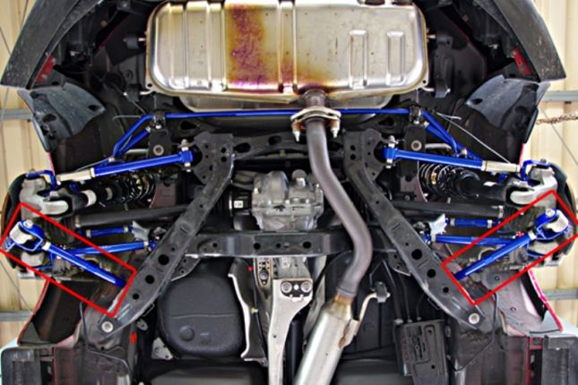 Hardrace tractiestang achter MX-5 ND