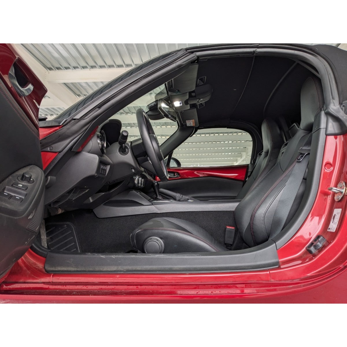 Schuifrails voor  het verlagen van de stoel, 48 mm (1.9") MX-5 ND