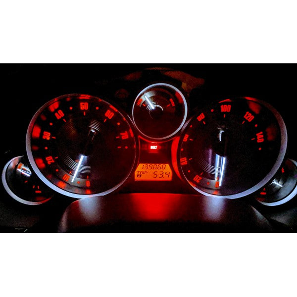 Klassieke RVS wijzerplaat MX-5 NC