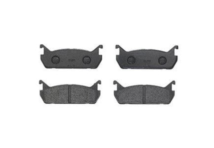 Remblokkenset Achteras NA 1.6 voor voertuigen zonder sportchassis