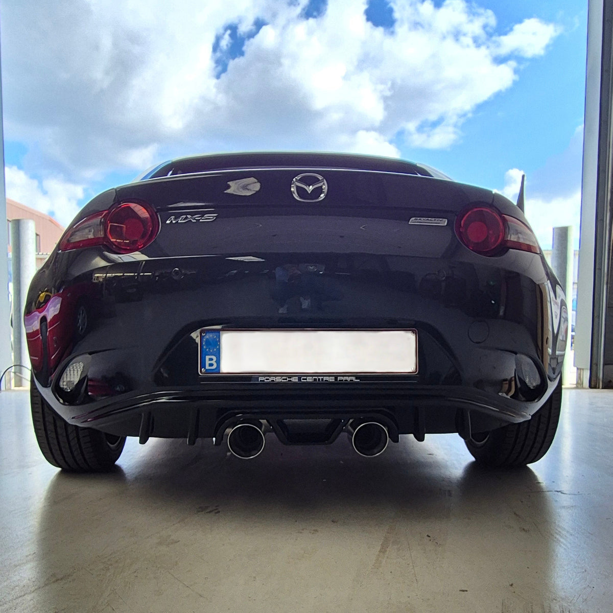 Ulter uitlaat DUET PREMIUM + Diffusor voor MAZDA MX5 type ND (2014-2026) d116-318/91 P