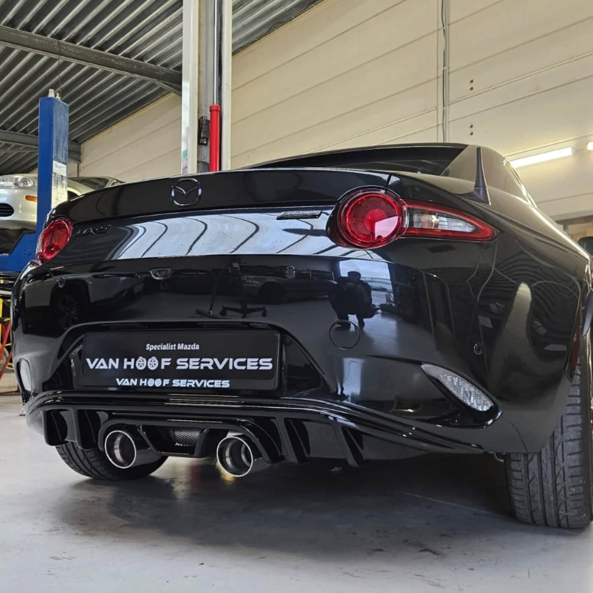 Ulter duet premium met diffusor geplaatst door Van hoof Services
