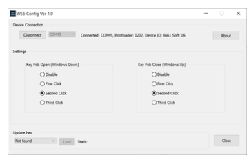 Automatic Roll-Up Windows Controller for RF/ST