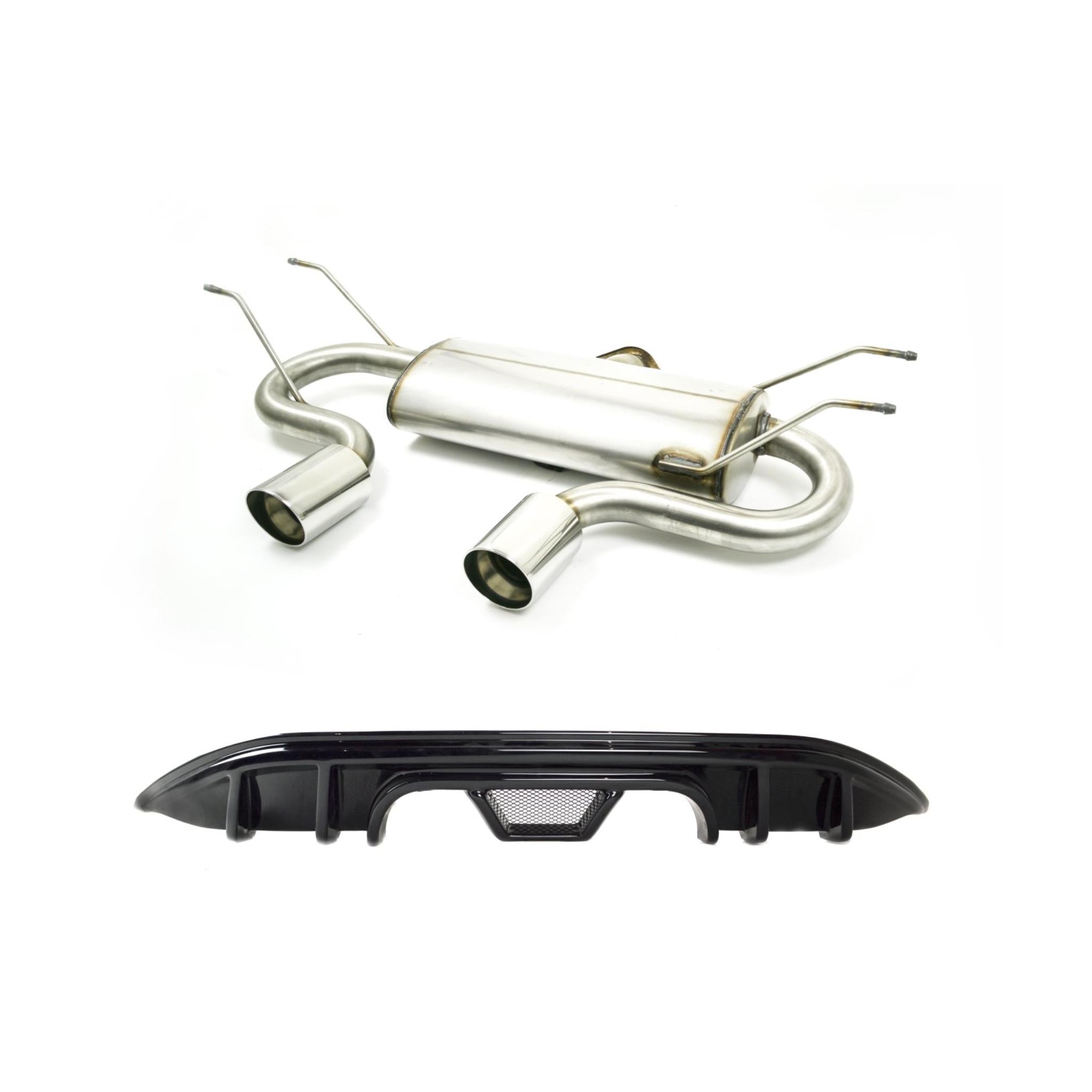 Ulter uitlaat DUET PREMIUM + Diffusor voor MAZDA MX5 type ND (2014-2024) d116-318/91 P